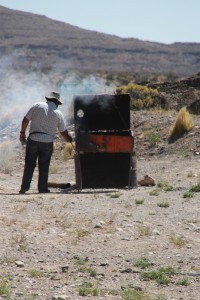 even in the middle of nowhere, asado!