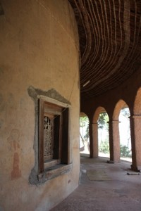 verandah around Kibran Gabrael Monastery