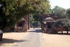 Tharaba Gate, the only remaining original entrance to the town