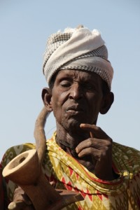 Arbore man, I am unsure about the authenticity of his smoking pipe