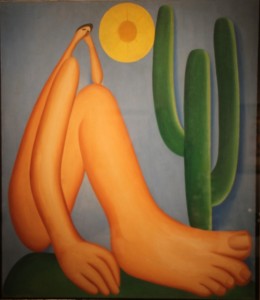 Tarsila do Amaral (Bra) - abaporu (1928), 85x73 cm