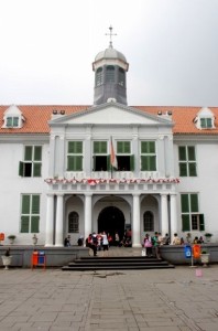 the old Batavia town hall, now a museum