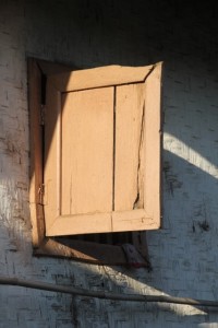 a window in the village