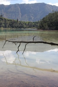 the lake, Telaga Warna