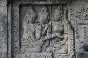 similar type of bas-relief as in Borobudur