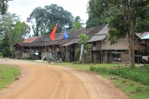 longhouse in Benung