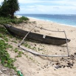 canoe at Marusi beach
