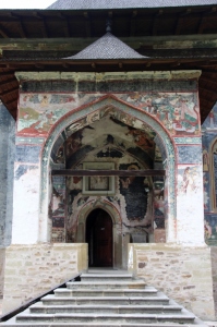 porch of the church