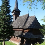 the wooden church in Poienile Izei