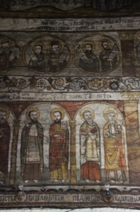 frescoes are executed in great detail