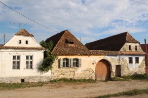a house in one of the Hungarian Szekely villages in Transylvania