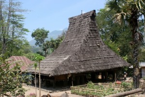 one of the traditional houses in Wolomere