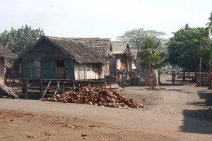 the dusty village of Nanggaha