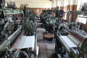 the ancient weaving machines