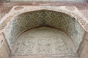 the attraction here is the intricate brickwork, from the time before coloured tiles