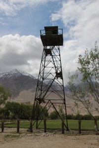 another Soviet watch tower, fairly complete still