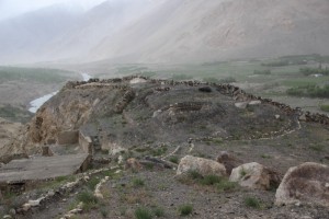 2nd or 3rd Century Khaka Fortress, with commanding valley views