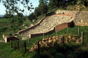 the small Roman theatre