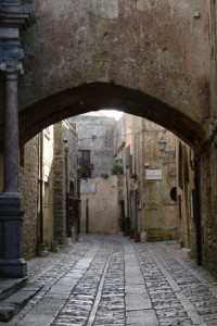 another cobbled street in Erice