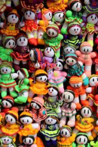 woollen dolls are an integral part of the tourist trade in Masuleh