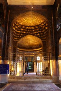 inside the mausoleum, the entrance hall