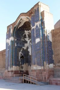 entrance of the Blue Mosque, or what remains of it