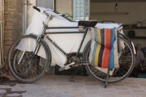 once more, saddle bag used on a bike