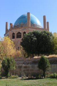 the Oljeitu Mausoleum in Soltaniyeh