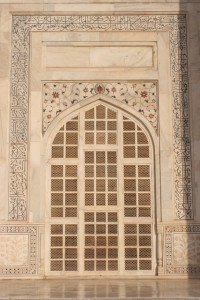 a window of the main mausoleum