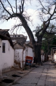 alley in Tianshui