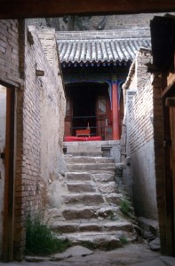 small temple hidden in a hutong