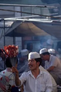 kebabs with a smile