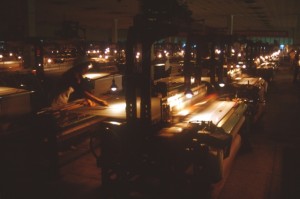 inside the factory