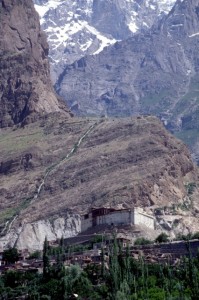 fort in the Hunza Valley