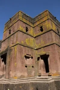 church of Saint George, free-standing and fully hewn out of the rock