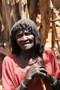 old Konso woman (Gesergiyo village)