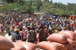 market scene in Karat-Konso