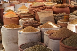 wide variety of grains in the market