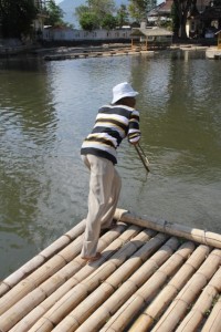 the boat man, punting