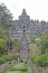 approach to the temple