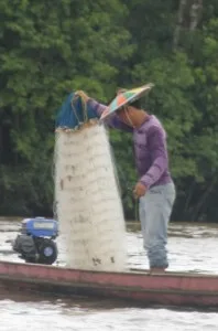 fishermen with typical hat