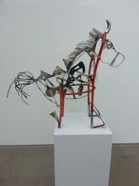 and my favourite: Yubi Kirindongo - Chair-horse: metal sculpture (1996)