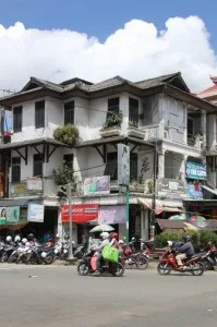 street corner in Samarinda