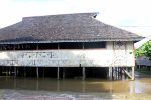 the meeting hall in Tering Lama