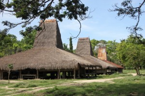 traditional houses in Umabara