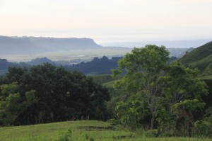 view of the Wanokaka area, along the river and the south coast