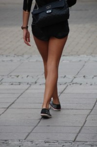 hotpants are in fashion, in Bulgaria