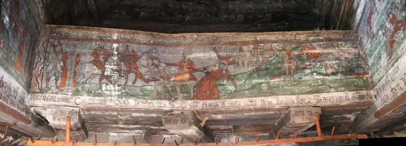 one of the church-wide panels