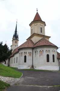 the Saint Nocolas church, with a clearly more orthodox origin