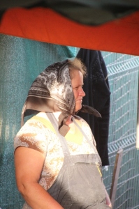 market seller in Iasi